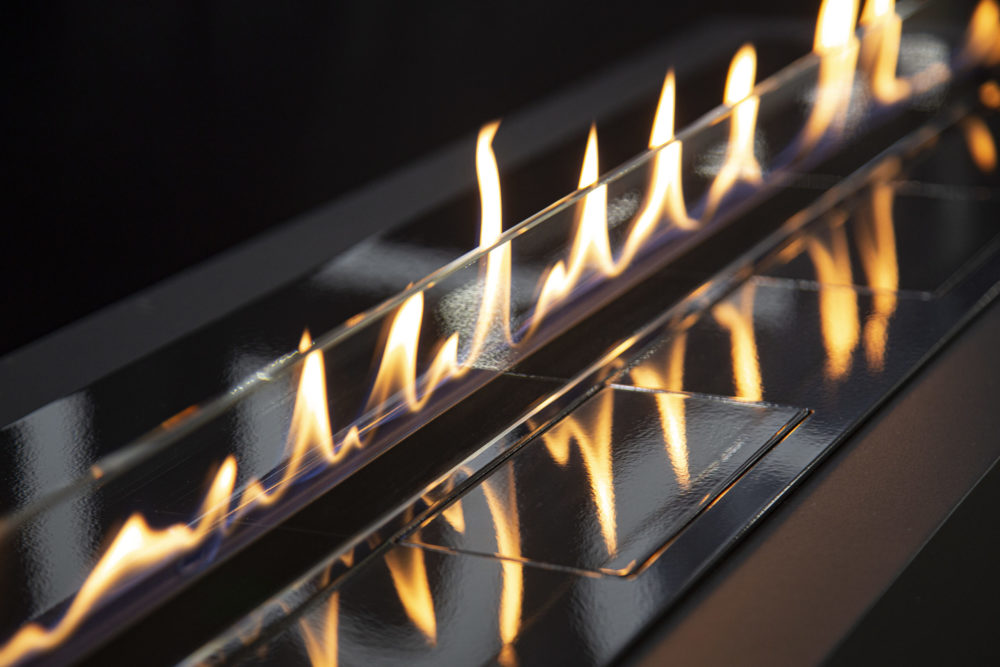Bio fireplace fire